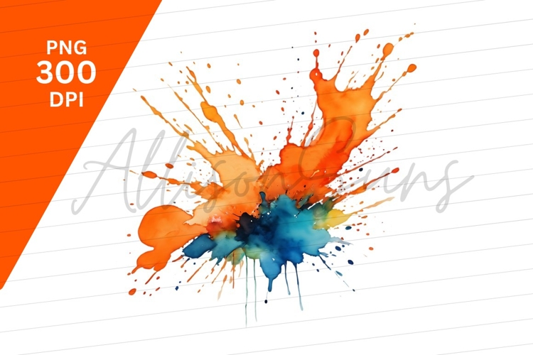 Splat Clipart Image 18