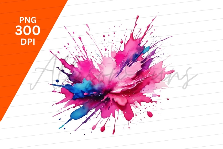 Splatter PNG Image 2