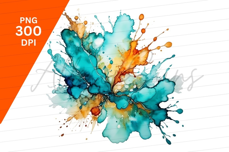 Splat Clipart Image 16