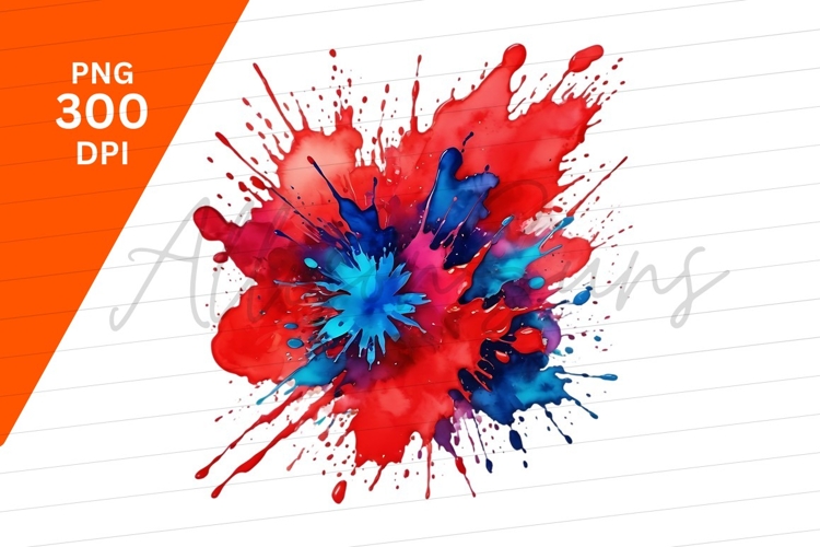 Watercolor Paint Clipart Image 4