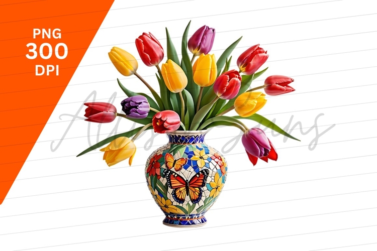 Tulips Clipart Image 11