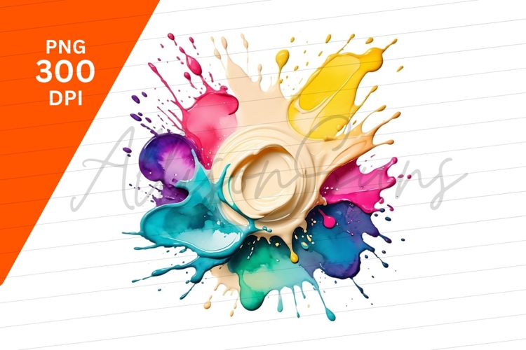 Paint Splash Png Image 10