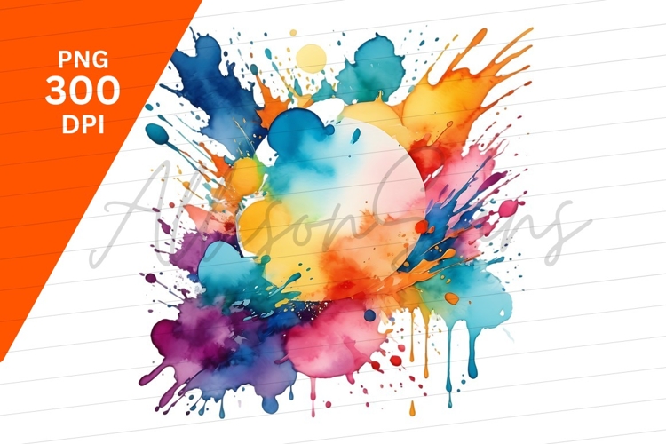 Splat Clipart Image 10