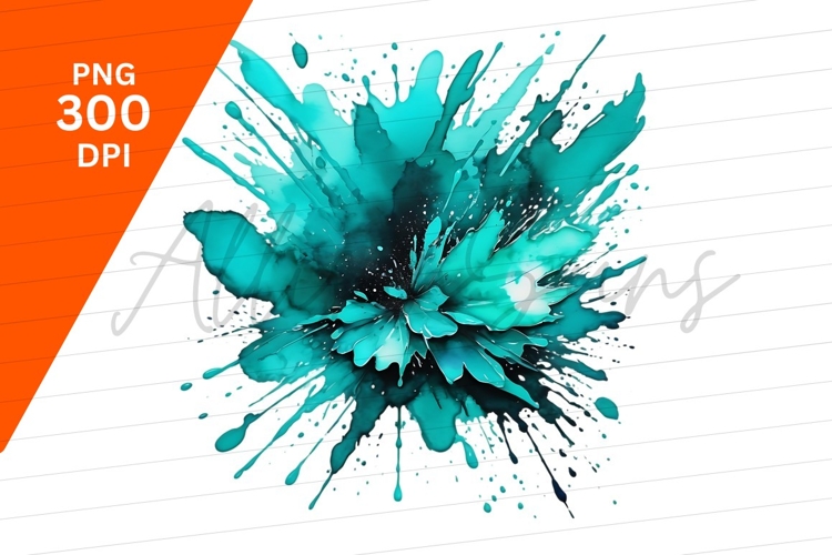 Paint Splash Png Image 4