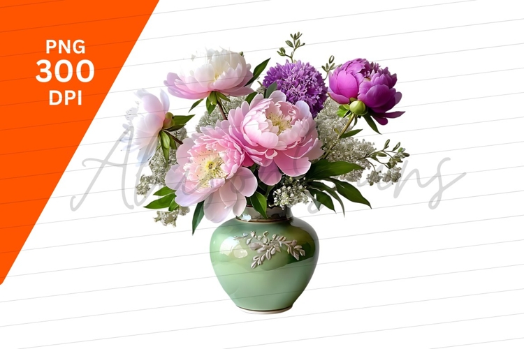 Peony Clipart Image 19
