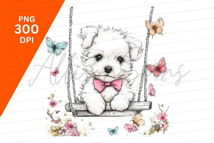 Puppy Illustration Image 5