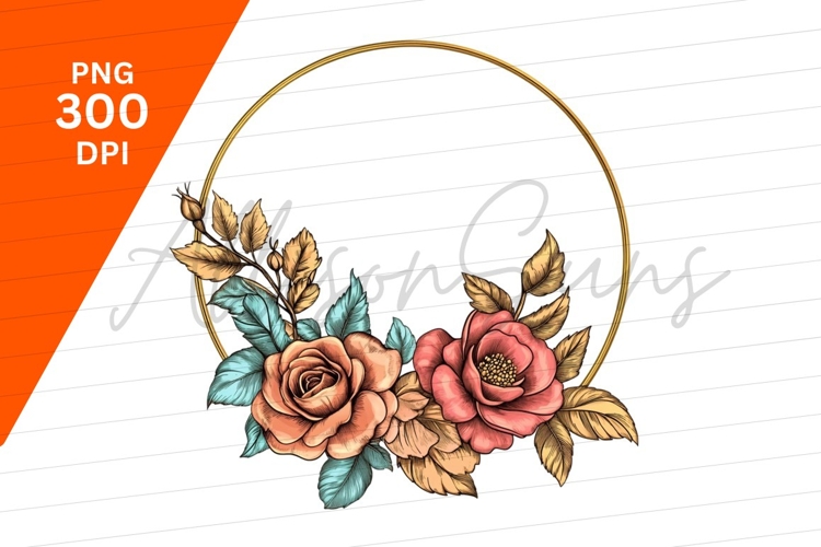 Gold Circle Png Image 15
