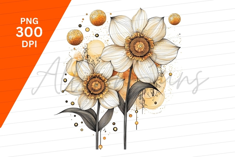 Daffodil Illustration Image 23