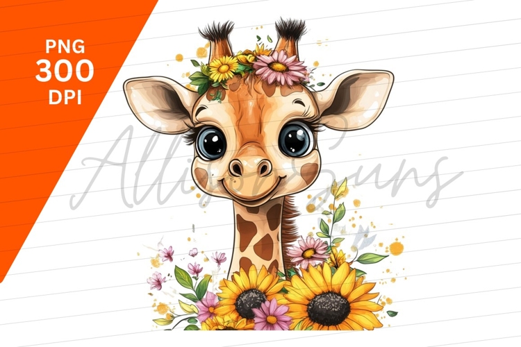 Giraffe Clipart Image 9