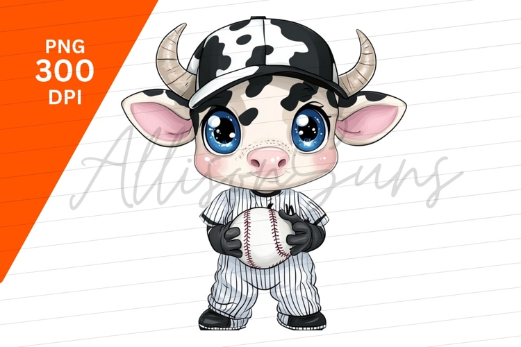 Cute Cartoon Cow Image 9