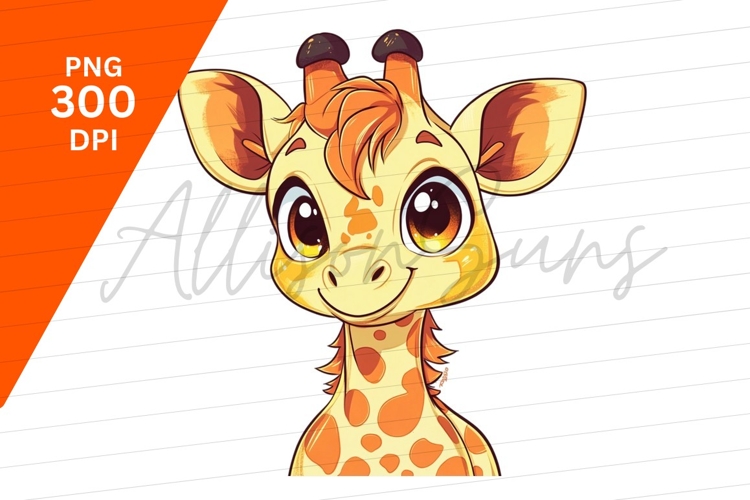 Giraffe Clipart Image 8