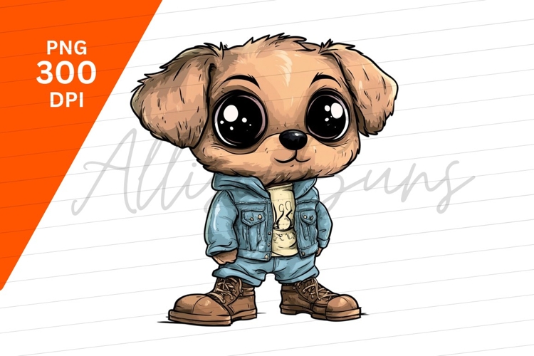 Puppy Illustration Image 19