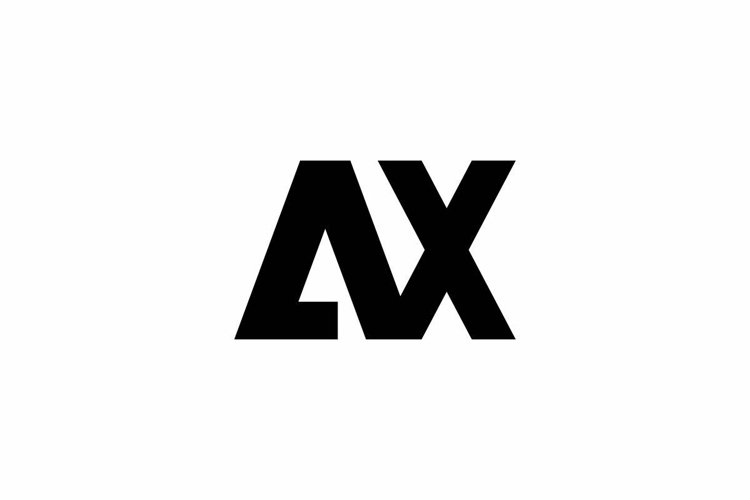 AX Logo design vector template example image 1