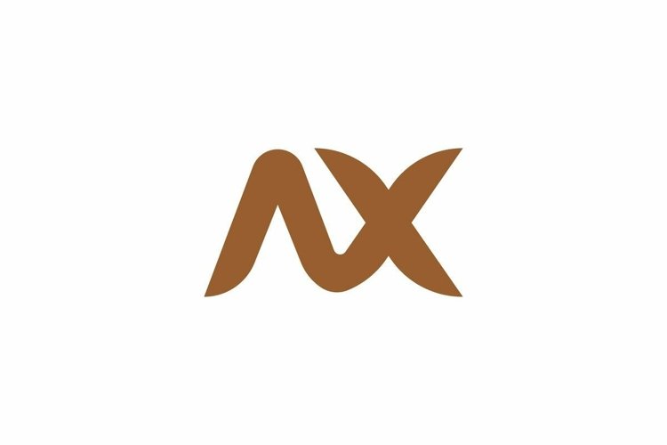 AX Logo design vector template example image 1