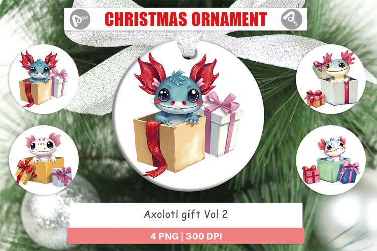 Ornament Axolotl Gift