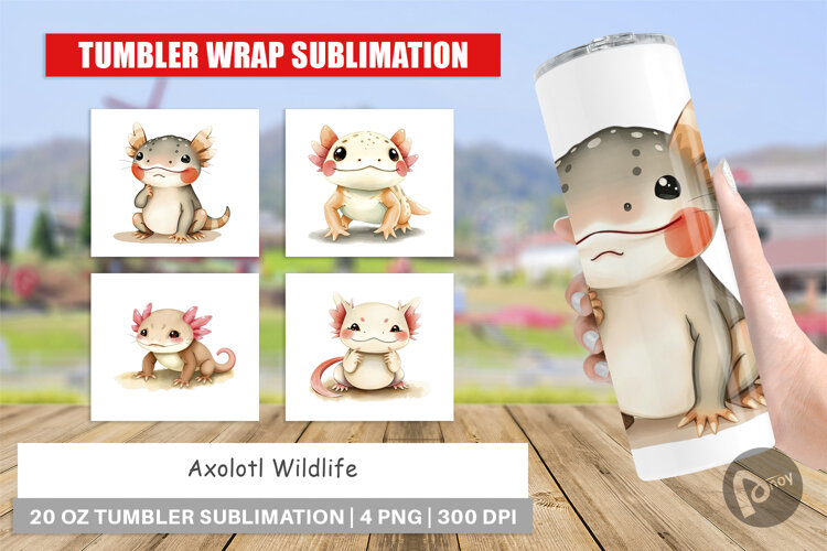 Tumbler Axolotl Wildlife example image 1