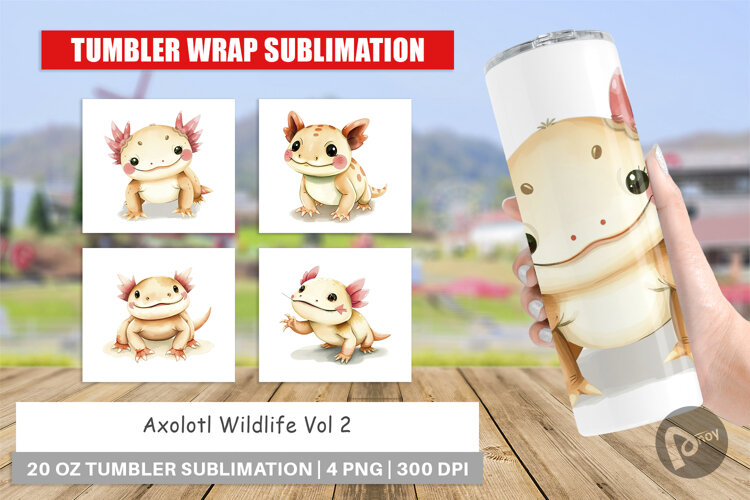 Tumbler Axolotl Wildlife example image 1