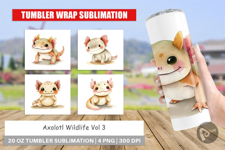 Tumbler Axolotl Wildlife example image 1