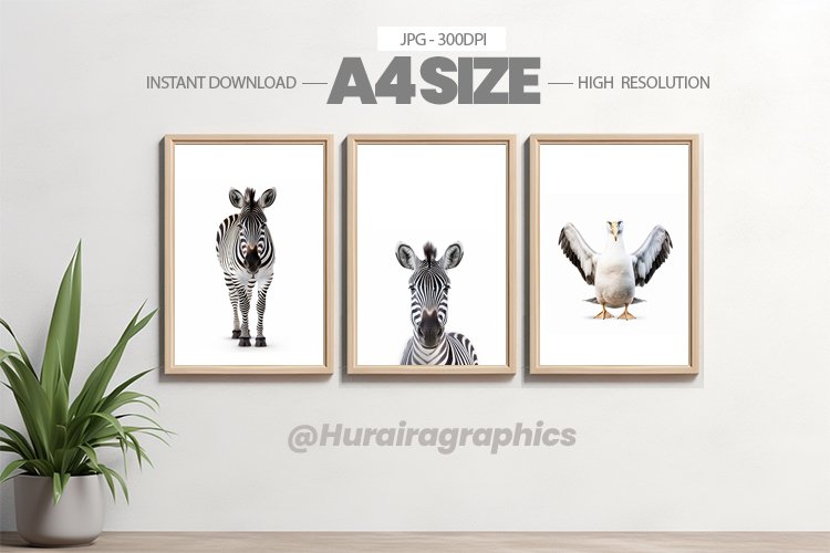 Animal Wall Art - 03 Variations example image 1