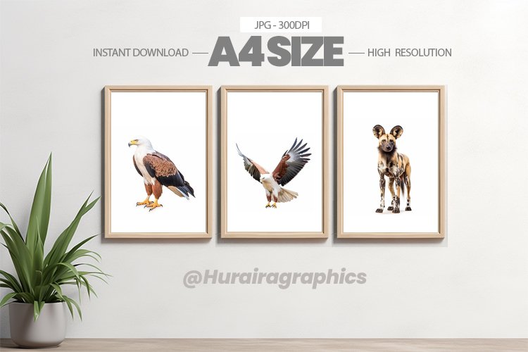 Animal Wall Art - 03 Variations example image 1