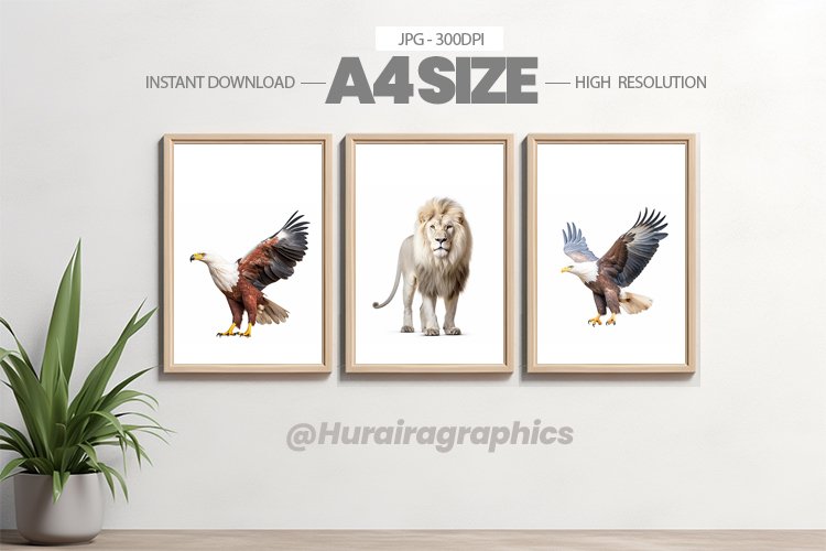 Animal Wall Art - 03 Variations example image 1
