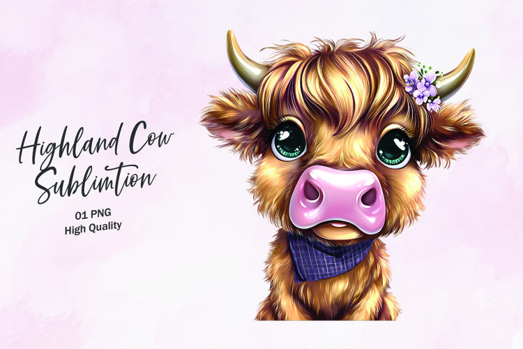 Highland Cow Clipart Image 23