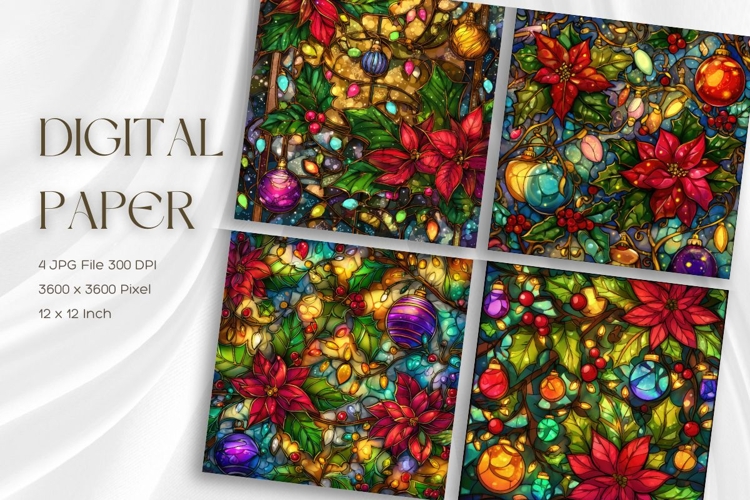  Stained Glass Texture Image 7