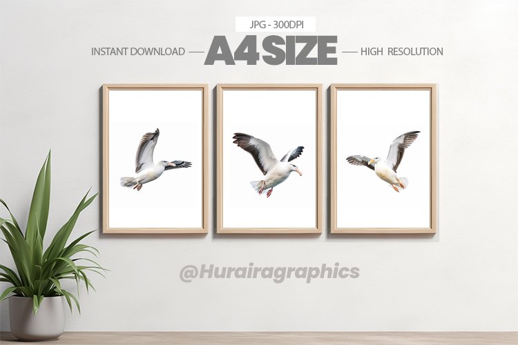 Bird Wall Art - 03 Variations example image 1
