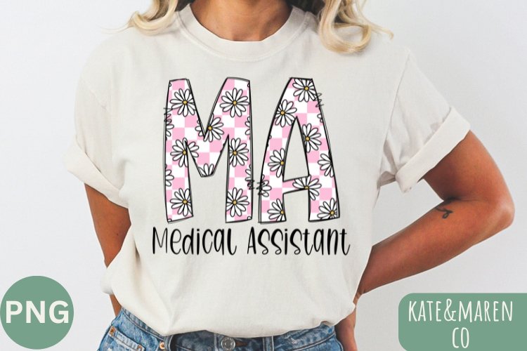 MA PNG | Medical Assistant PNG | MA Sublimation