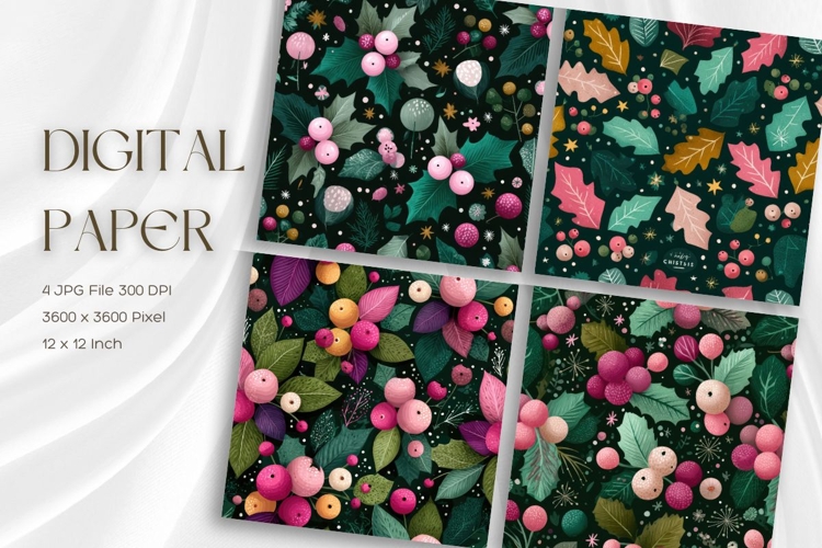 Christmas Seamless Pattern Image 24