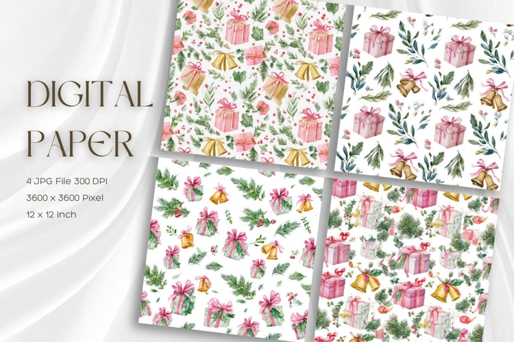 Christmas Pattern Background Image 13