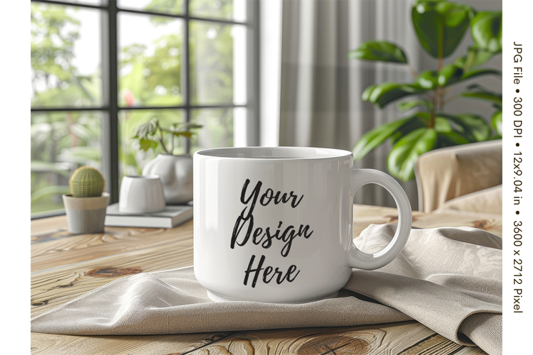 Fall Autumn Coffee Mug Mockups Template Blank Ceramic Cup_33