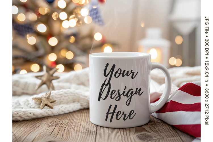 Fall Autumn Coffee Mug Mockups Template Blank Ceramic Cup_36