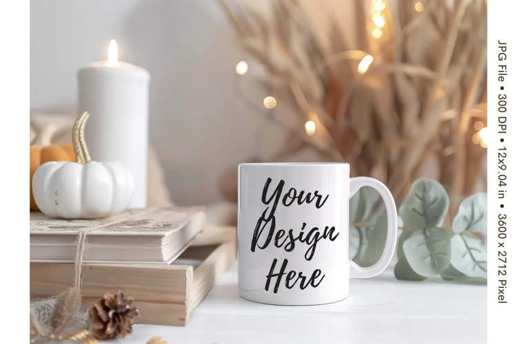 Halloween Coffee Mug Mockups Template Blank Ceramic Cup_42