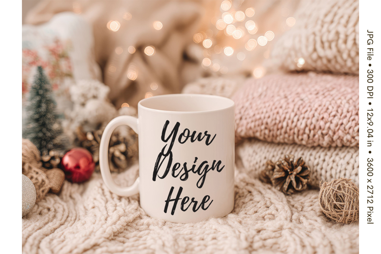 Fall Autumn Coffee Mug Mockups Template Blank Ceramic Cup_5