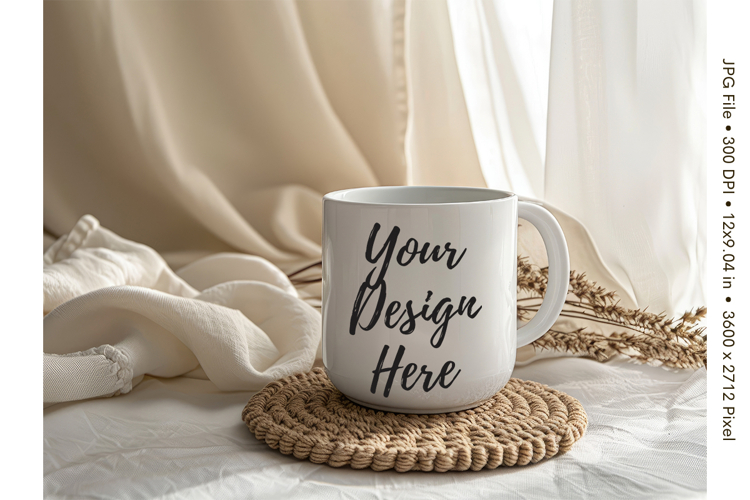 Fall Autumn Coffee Mug Mockups Template Blank Ceramic Cup_59