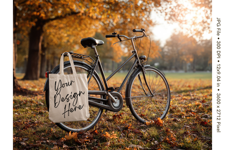 Canvas Tote Bag Mockup Shopping Bag White Natural Blank_34