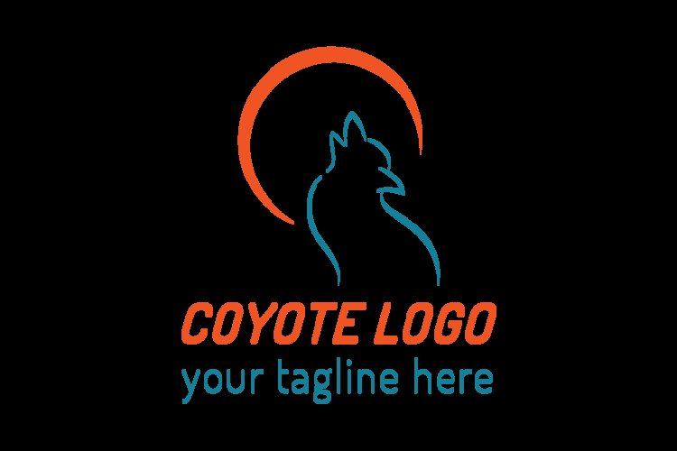 Coyote logo template example image 1