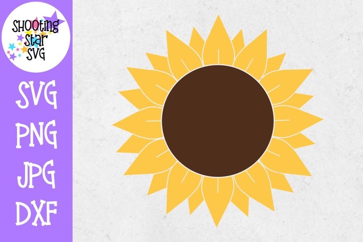 Sunflower SVG - Full Sunflower SVG