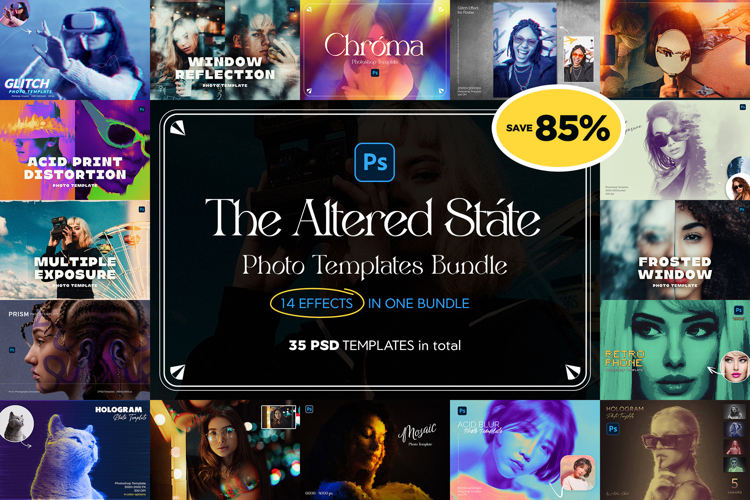 Altered State Photo Templates Bundle