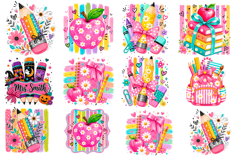 Apple Teacher Clipart Image 15