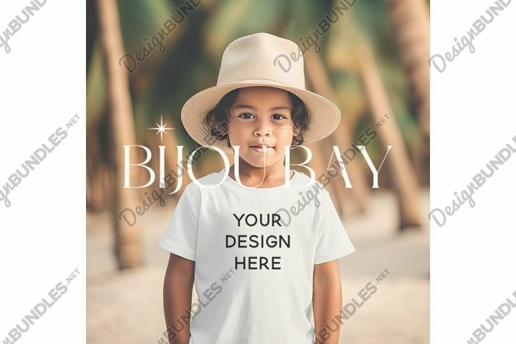 White Tshirt Mockup Image 13