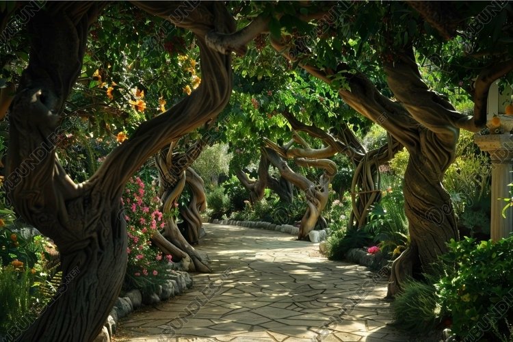 Flowers Border Clipart Image 6