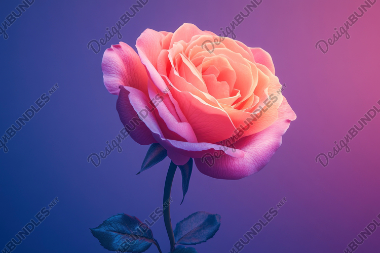 Pink Rose Clipart Image 13