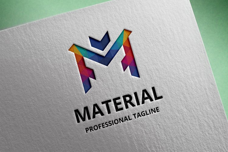 Material Letter M Logo example image 1
