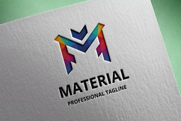 Material Letter M Logo