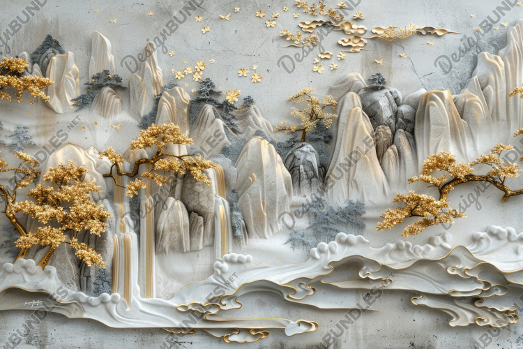 Abstract Landscapes Art Background Wallpaper