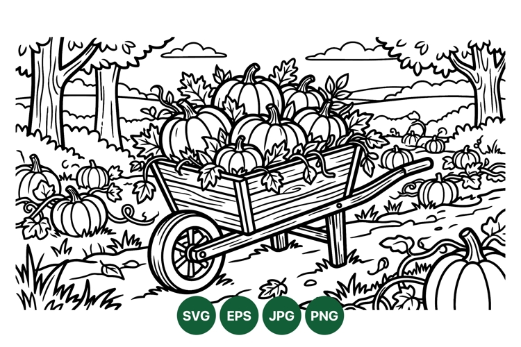 Farm Vector Image 12