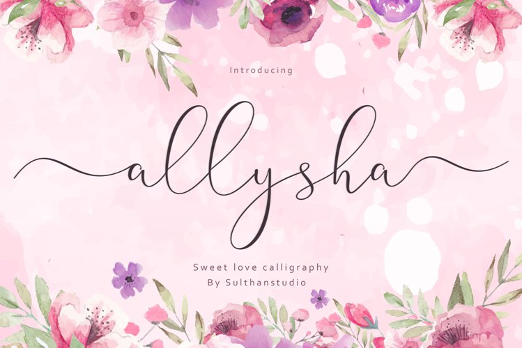 Allysha script example image 1