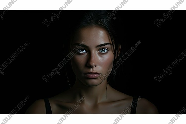 dramatic dark backdrop example image 1